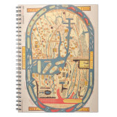 S. Beati Liebanensis mappam mundi ad voorbear eccl Notitieboek (Voorkant)