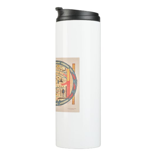 S. Beati Liebanensis mappam mundi ad voorbear eccl Thermosbeker (Geroteerd rechts)