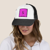 S - Boogschutter Sterrenbeeld Chemie Symbool Trucker Pet (In situ)