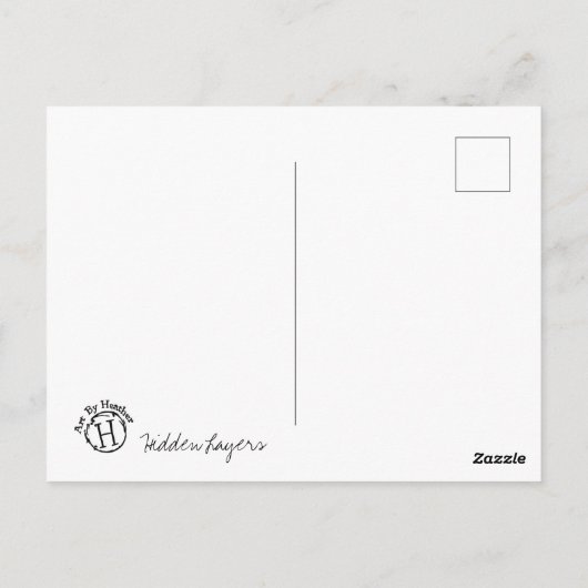 S Briefkaart 4.25x5.6 - Verborgen lagen V1 (Achterkant)