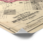 S Burlington County, NJ Poster (Hoek)