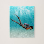 S.C.U.B.A. Diver Legpuzzel (Verticaal)