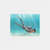 S.C.U.B.A. Diver Post-it® Notes (Voorkant)