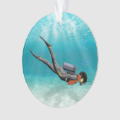 S.C.U.B.A.-duiker Ornament (voorkant)