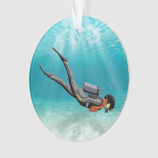 S.C.U.B.A.-duiker Ornament (voorkant)
