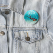 S.C.U.B.A. Duiker Ronde Button 5,7 Cm (In situ)