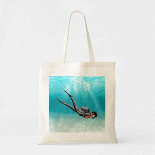 S.C.U.B.A. Duiker Tote Bag (Voorkant)