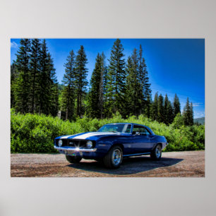 S. Camaro 1969 Poster