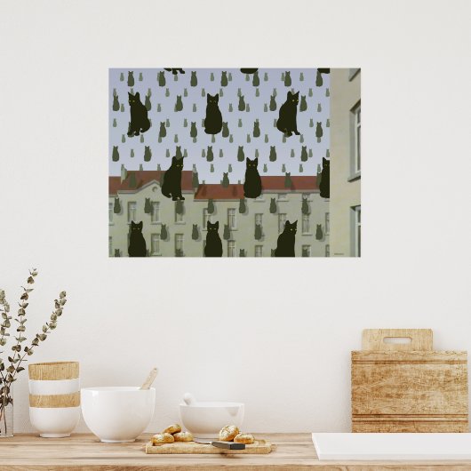 S Cats Basic Poster Large (Keuken)