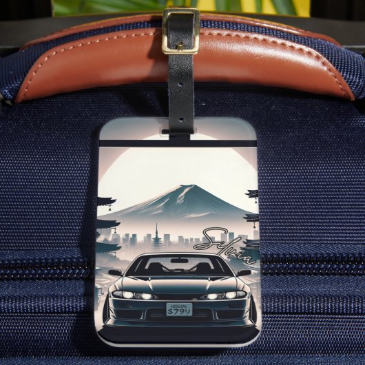 S-chassis (ruggengraat van driftcultuur) bagagelabel (Voorkant Insitu 2)