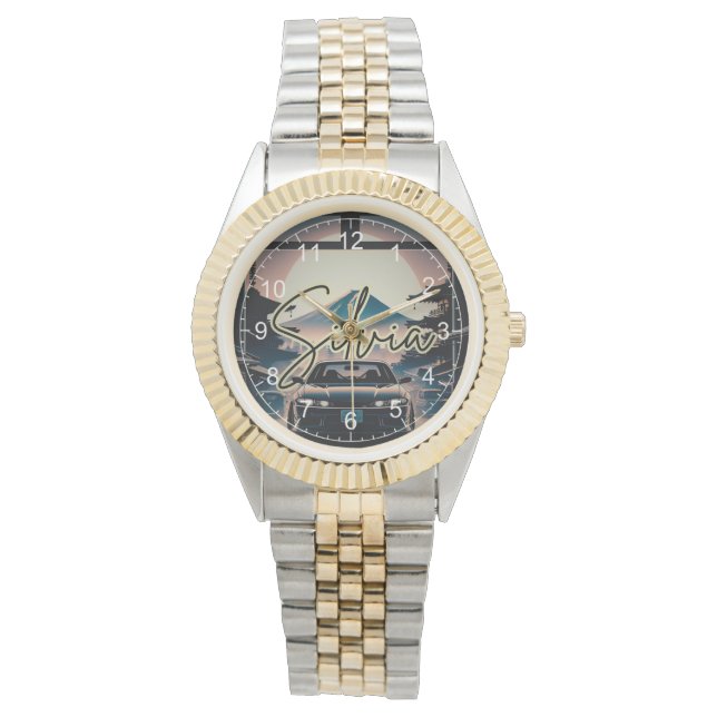 S-chassis (ruggengraat van driftcultuur) horloge (Voorkant)