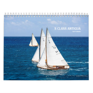 S Class Antigua 2014 Sailing Calendar Kalender
