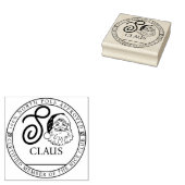 S Claus Noordpool Goedgekeurd Lid Nice Club Rubberstempel (Gestempeld)