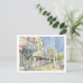 S. Congres Ave. bij Monroe St., Austin, Texas Briefkaart (Staand voorkant)