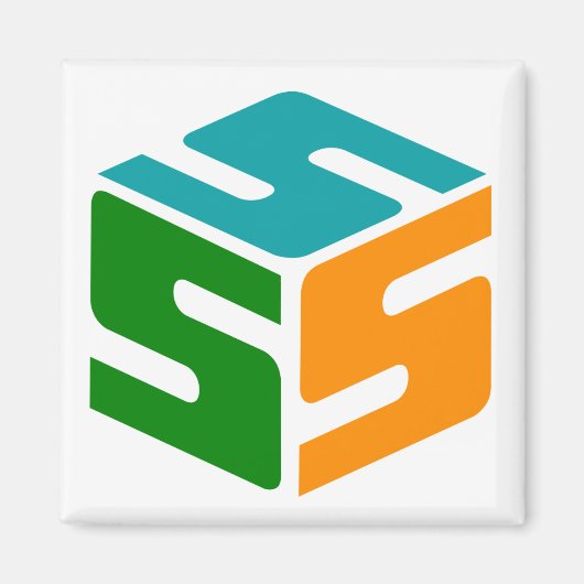S-cubed Logo magneet (Voorkant)