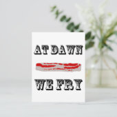 's Dawn we Fry Briefkaart (Staand voorkant)