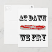 's Dawn we Fry Briefkaart (Voorkant / Achterkant)