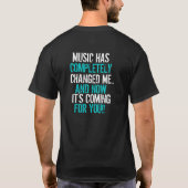 S DEE Music is T-shirt (Achterkant)