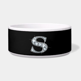 S "Diamond Bling" Pet Bowl Voerbakje