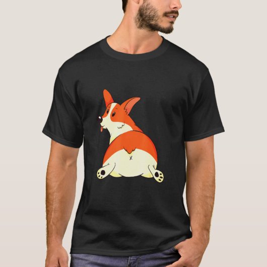 S Dierenbezitters Corgi T-shirt (Voorkant)