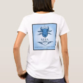 S.E.E.K. - Volwassen vrouwen - Logo T-shirt - Kort (Achterkant)