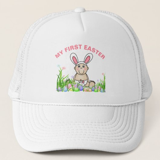 s Eerste Pasen Trucker Pet (Voorkant)