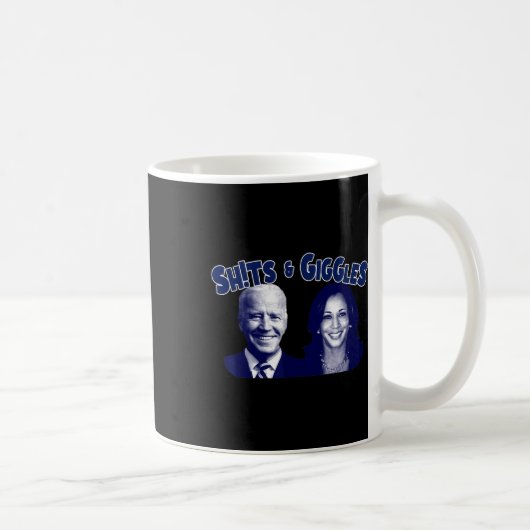 S en Giggles Biden Kamala Harris Koffiemok (Rechts)