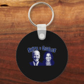 S en Giggles Biden Kamala Harris Sleutelhanger (Voorkant)