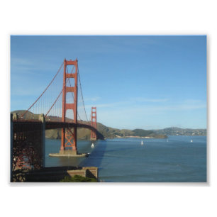 S.F.Golden Gate Bridge Foto Afdruk