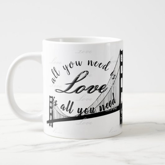 S.F Liefde Grote Koffiekop (Links)