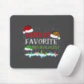 s Favorite Neurologist Fun Santa Fun Muismat (Met muis)