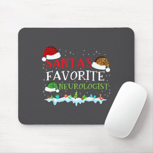 s Favorite Neurologist Fun Santa Fun Muismat (Met muis)