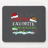 s Favorite Neurologist Fun Santa Fun Muismat (Voorkant)