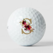 S Floral Golfballen (Voorkant)