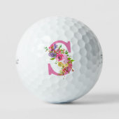 S Floral Golfballen (Voorkant)