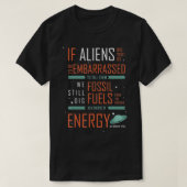 s Fossiele brandstoffen als energie T-shirt (Design voorkant)