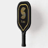 S Gold Initiaal Pickleball Paddle (Links)