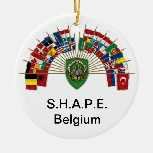 S.H.A.P.E. België Ornament (Voorkant)