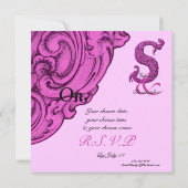 S - Het Falck-alfabet (roze) (Trouw) Kaart (Achterkant)