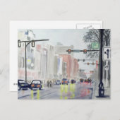 S HoofdSt, Ann Arbor Michigan Briefkaart (Voorkant / Achterkant)