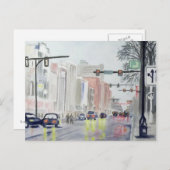 S. HOOFDSTRAAT, ANN ARBOR MI BRIEFKAART (Voorkant / Achterkant)