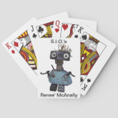 S.I.O. Speelkaarten (Achterkant)