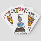 S.I.O. Speelkaarten (Achterkant)