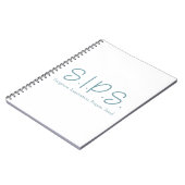 S.I.P.S. Notitieboek - Blauw (Linkerzijde)