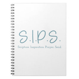 S.I.P.S. Notitieboek - Blauw