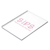 S.I.P.S. Notitieboek - Roze (Linkerzijde)