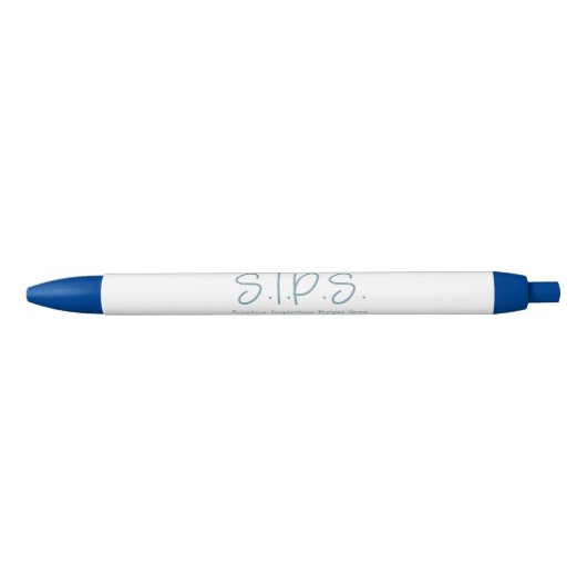 S.I.P.S. Pen - Blauw (Voorkant)