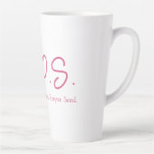 S.I.P.S. Tall Latte Mok - Roze (Rechts)