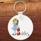 S is bestemd voor de secretaris sleutelhanger (Voorkant)