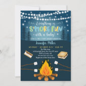 S is leuker met een Baby S'mores Baby shower Kaart (Voorkant)